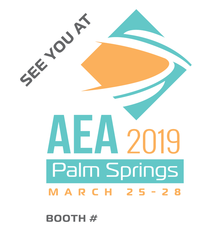 See You at AEA in Palm Springs Booth #